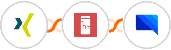 XING Events + Myphoner + GatewayAPI SMS Integration