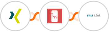 XING Events + Myphoner + SMSLink  Integration