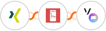 XING Events + Myphoner + Vonage SMS API Integration