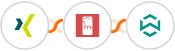 XING Events + Myphoner + WA Toolbox Integration