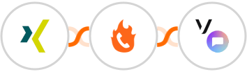 XING Events + PhoneBurner + Vonage SMS API Integration