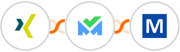 XING Events + SalesBlink + Mocean API Integration