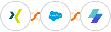 XING Events + Salesforce Marketing Cloud + MailerSend Integration