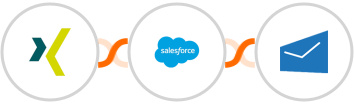 XING Events + Salesforce Marketing Cloud + MSG91 Integration