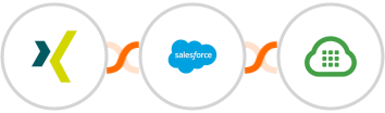 XING Events + Salesforce Marketing Cloud + Plivo Integration