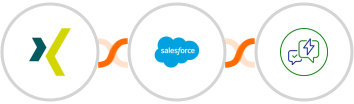 XING Events + Salesforce Marketing Cloud + WA.Team Integration