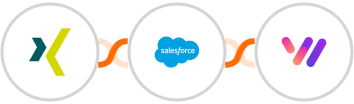 XING Events + Salesforce Marketing Cloud + Whapi.Cloud Integration