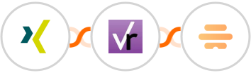 XING Events + VerticalResponse + Hive Integration