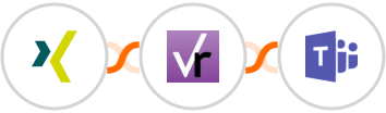 XING Events + VerticalResponse + Microsoft Teams Integration