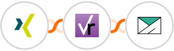 XING Events + VerticalResponse + SMTP Integration
