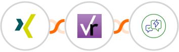 XING Events + VerticalResponse + WA.Team Integration