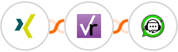 XING Events + VerticalResponse + WhatsGrow Integration