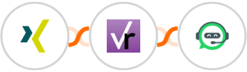 XING Events + VerticalResponse + WhatsRise Integration