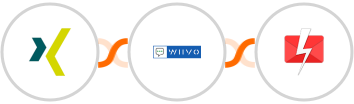 XING Events + WIIVO + Fast2SMS Integration