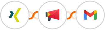 XING Events + Zoho Campaigns + Gmail Integration