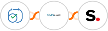 Zoho Bookings + SMSLink  + Simplero Integration