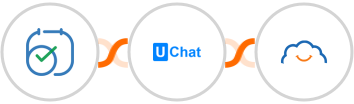 Zoho Bookings + UChat + TalentLMS Integration