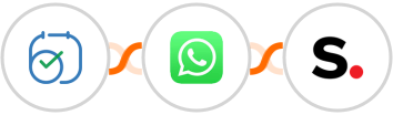Zoho Bookings + WhatsApp + Simplero Integration