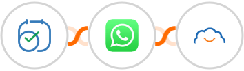 Zoho Bookings + WhatsApp + TalentLMS Integration
