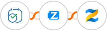 Zoho Bookings + Ziper + Zenler Integration