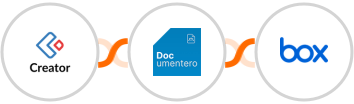 Zoho Creator + Documentero + Box Integration