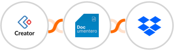 Zoho Creator + Documentero + Dropbox Integration