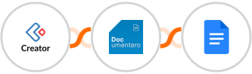 Zoho Creator + Documentero + Google Docs Integration