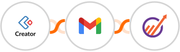 Zoho Creator + Gmail + EngageBay CRM Integration
