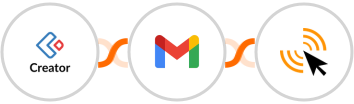Zoho Creator + Gmail + Klick-Tipp Integration