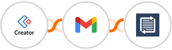 Zoho Creator + Gmail + Phaxio Integration