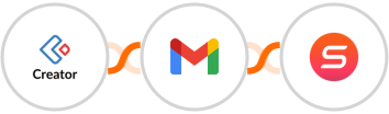 Zoho Creator + Gmail + Sarbacane Integration