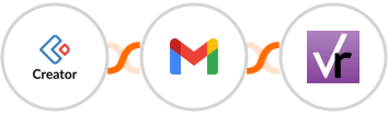 Zoho Creator + Gmail + VerticalResponse Integration