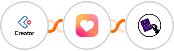 Zoho Creator + Heartbeat + CLOSEM  Integration