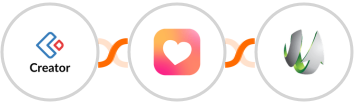 Zoho Creator + Heartbeat + SharpSpring Integration
