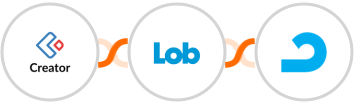 Zoho Creator + Lob + AdRoll Integration