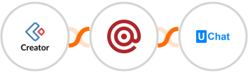 Zoho Creator + Mailgun + UChat Integration