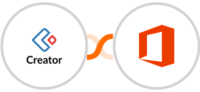 Zoho Creator + Microsoft Office 365 Integration