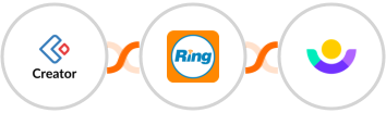 Zoho Creator + RingCentral + Customer.io Integration