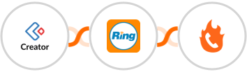 Zoho Creator + RingCentral + PhoneBurner Integration