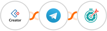 Zoho Creator + Telegram + Deadline Funnel Integration