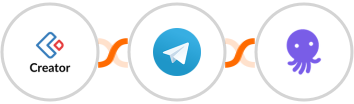 Zoho Creator + Telegram + EmailOctopus Integration