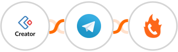 Zoho Creator + Telegram + PhoneBurner Integration