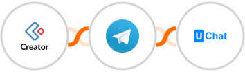 Zoho Creator + Telegram + UChat Integration