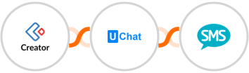 Zoho Creator + UChat + Burst SMS Integration