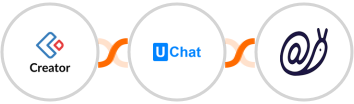 Zoho Creator + UChat + Mailazy Integration