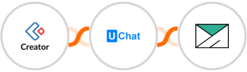 Zoho Creator + UChat + SMTP Integration