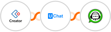 Zoho Creator + UChat + WhatsGrow Integration
