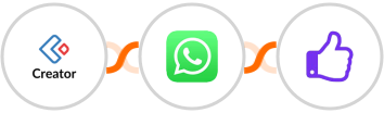 Zoho Creator + WhatsApp + ProveSource Integration