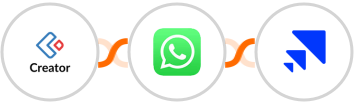 Zoho Creator + WhatsApp + Saleshandy Integration