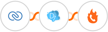 Zoho CRM + D7 SMS + PhoneBurner Integration